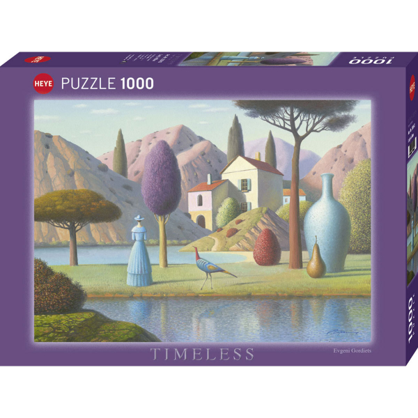 Heye puzzle 1000 pcs Evgeni Gordiets News Timeless Lady in Blue 30043 - ODDO igračke