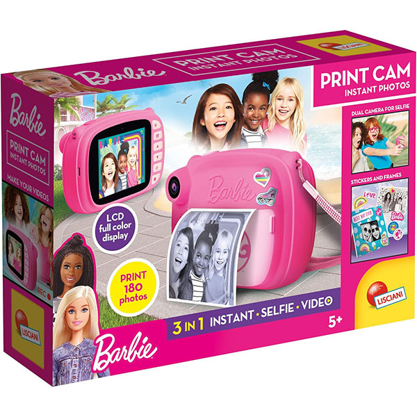 Barbie Printing kamera Lisciani 97050 - ODDO igračke