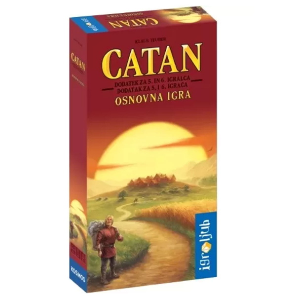 Društvena igra Catan Ekstenzija za 5. i 6. igrača Osnovna igra 97063 - ODDO igračke