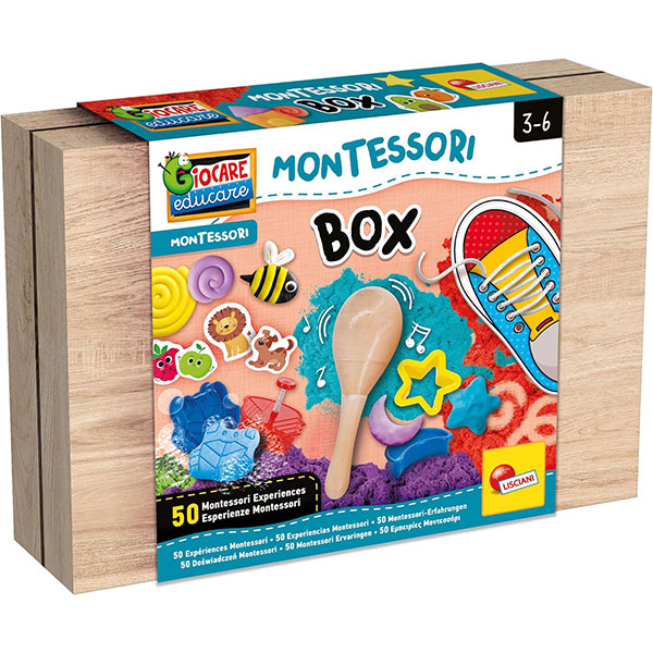 Edukativna kutija Montesori Box 50 zadataka 102594 - ODDO igračke