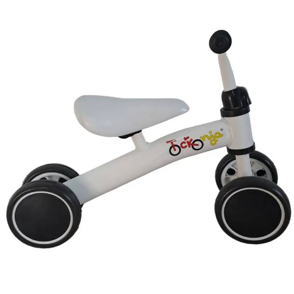 Balance Bike Bicikl 4 točka Točkonja beli CLP004-1A - ODDO igračke