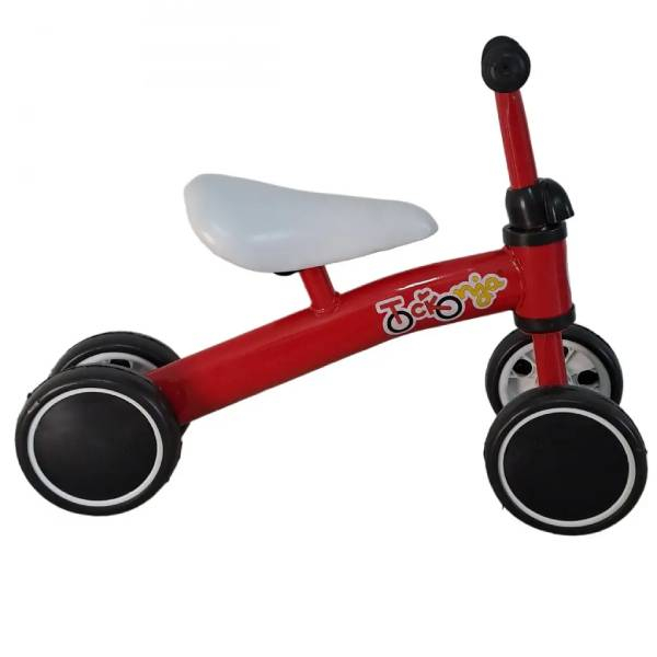 Balans Bicikl Bez Pedala Balance Bike 4 točka Točkonja crveni CLP004-3A - ODDO igračke