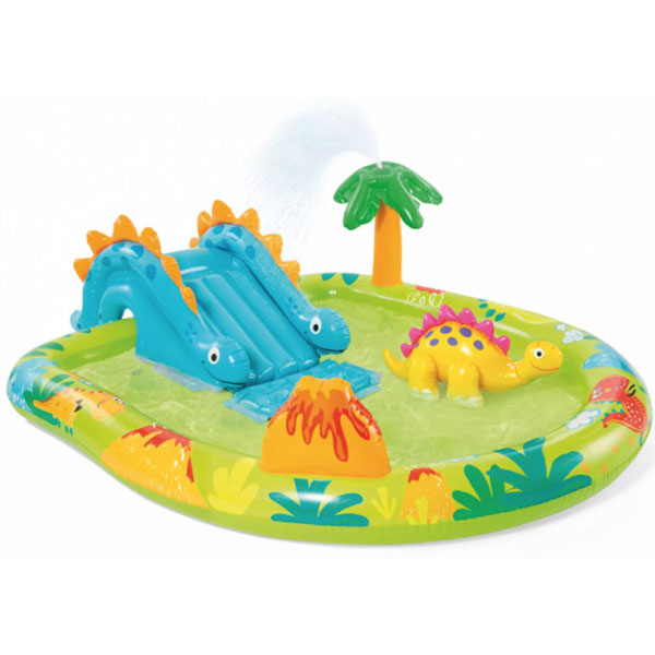 Little Dino bazen igraonica za decu sa prskalicom Intex 57166 - ODDO igračke