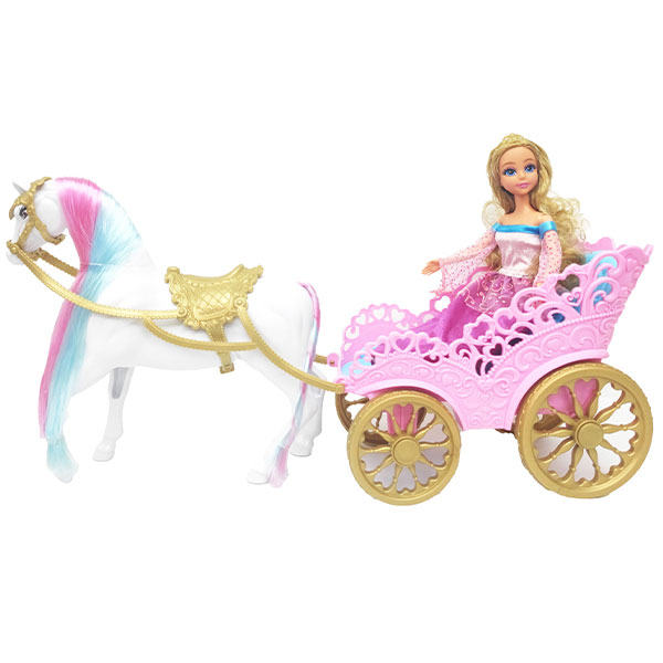 Dreameez Princess lutka s kočijom i konjem FU10119 - ODDO igračke