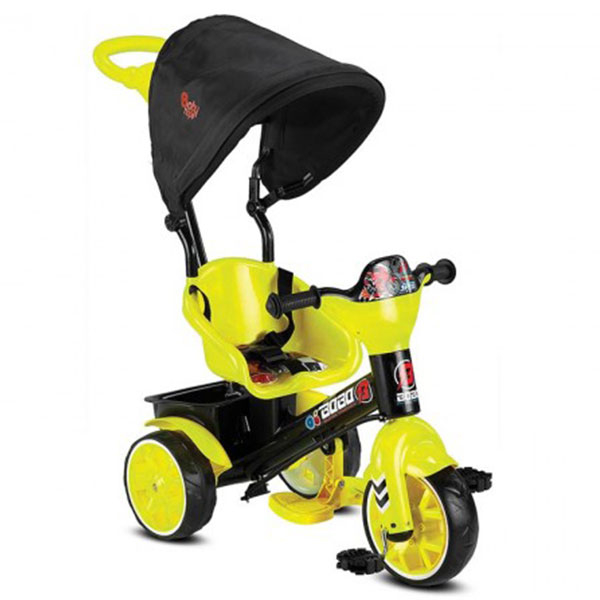 Tricikl Baby Hope žuti 512128 - ODDO igračke