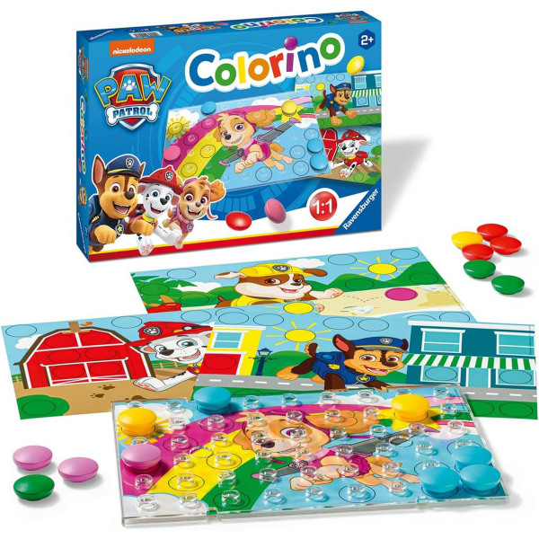 Ravensburger društvene igre – Kolorino - Patrolne šape RA20906 - ODDO igračke