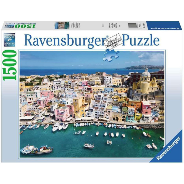 Ravensburger puzzle (slagalice) - 1500pcs  Najlepši pogled View of Procida RA17599 - ODDO igračke