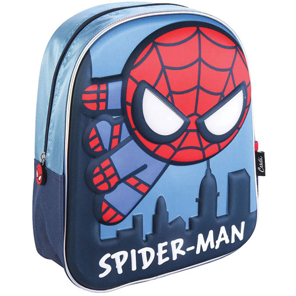 Ranac predškolski sa svetlom 3D Spiderman Cerda plavo-crveni 2100003801 - ODDO igračke