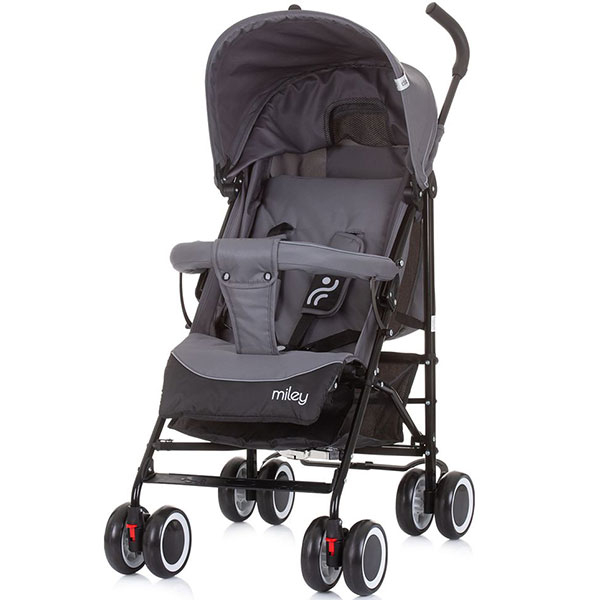 Kolica Kišobran Miley Graphite Chipolino LKMIL0232GT - ODDO igračke