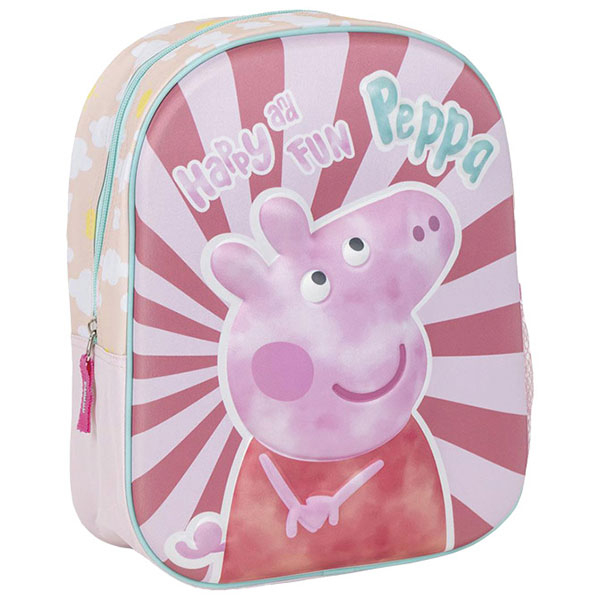 Ranac za vrtić 3D Peppa Pig Cerda roze 2100005106 - ODDO igračke