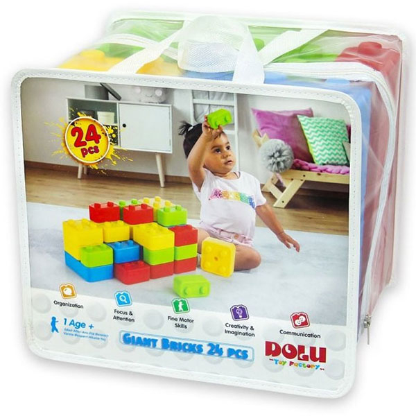 Kocke za igru 24pcs Dolu 050335 - ODDO igračke