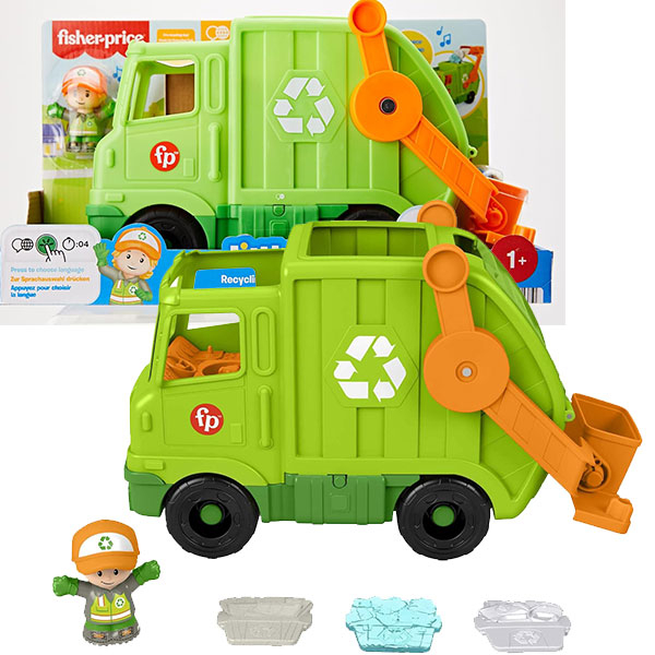 Fisher Price Little People kamion Djubretarac HJN47 - ODDO igračke