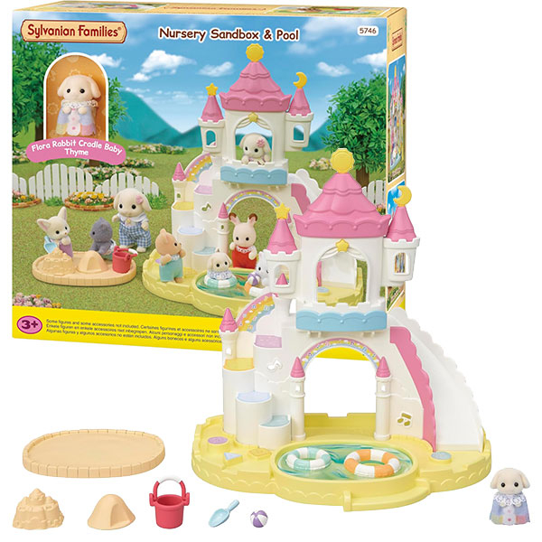 Sylvanian drugari iz vrtića bazen sa peskom set EC5746 - ODDO igračke