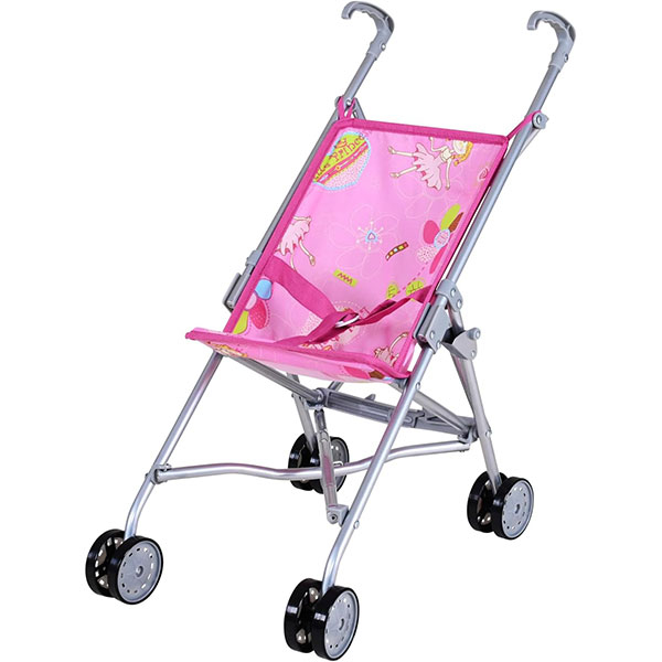 Kolica za lutke Knorr Sim  Little Princess pink 126086 - ODDO igračke