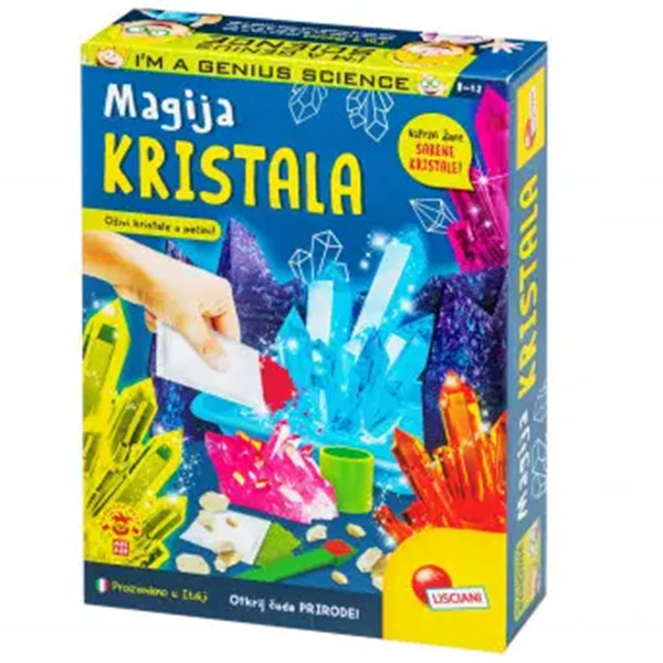 Mali Genije SR Edukativna igra Kristali Lisciani RS67442 - ODDO igračke