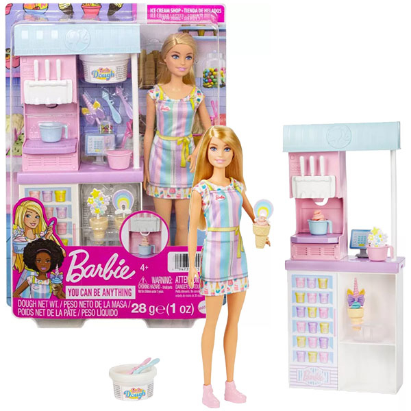 Barbie lutka sladoled shop 015863 - ODDO igračke