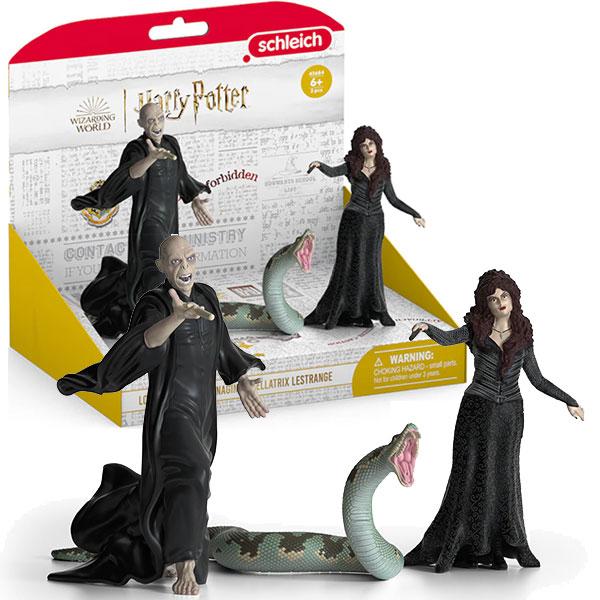 Schleich WIZARDING WORLD Harry Potter Voldemort & Nagini & Bellatrix 42684 - ODDO igračke
