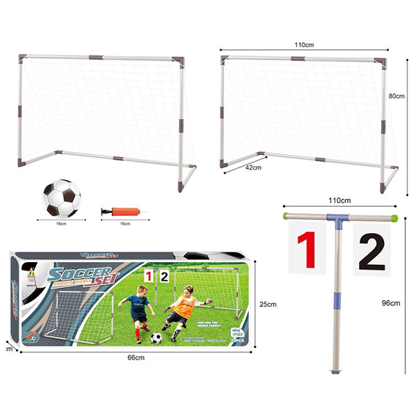 Fudbal Set sa dva Gola 086937 - ODDO igračke