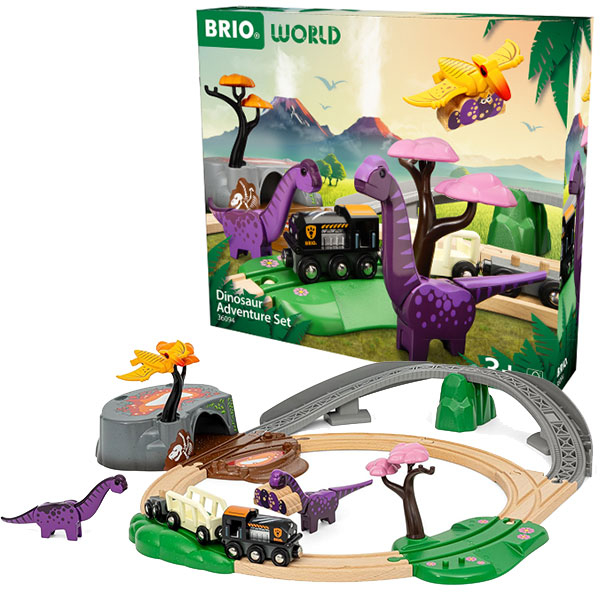 Brio - Dinosaur Adventure Set BR36094 - ODDO igračke