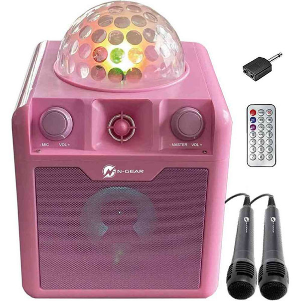 Karaoke zvučnik Pink N-Gear NG87586 - ODDO igračke