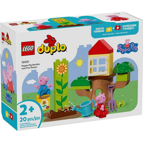 LEGO Duplo Peppa Pig Garden and Tree House LE10431 - ODDO igračke