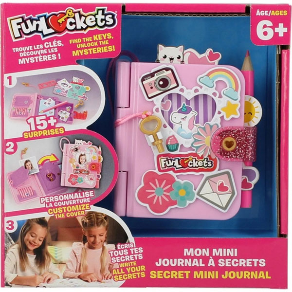 Funlockets Tajni mini dnevnik KDS22250 - ODDO igračke