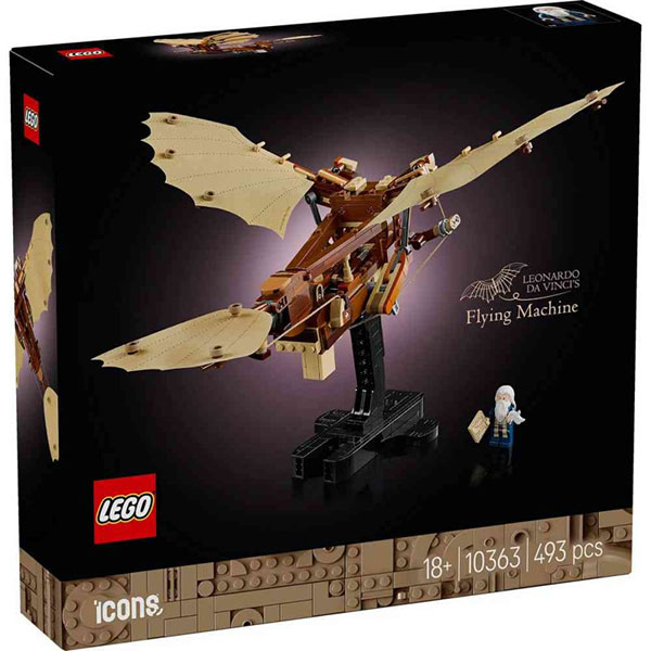 Lego Icons Leonardo Da Vincis Flying Machine LE10363 - ODDO igračke
