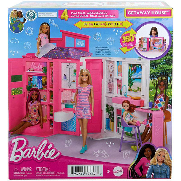 Barbie Rasklopiva kuća HRJ76 - ODDO igračke