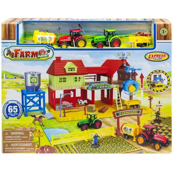 Farma Express Wheels 65 pcs sa 2 traktora 99/36519 - ODDO igračke