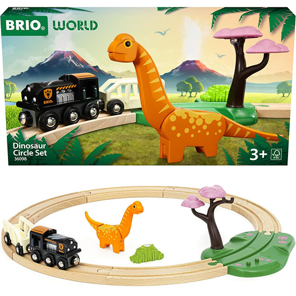 Brio - Dinosaur Circle Set BR36098 - ODDO igračke