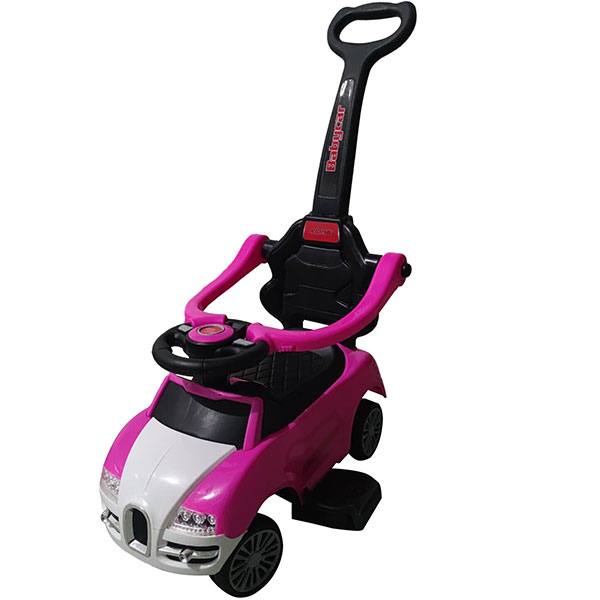 Guralica sa ručkom Auto roze BC208-R - ODDO igračke