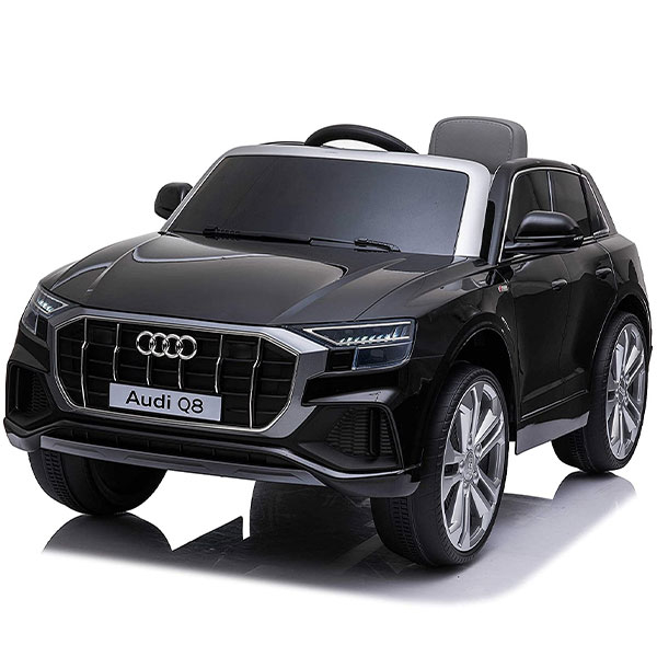 Automobili na akumulator Audi Q8 12V električni SUV sa daljinskim upravljanjem crna 260 - ODDO igračke