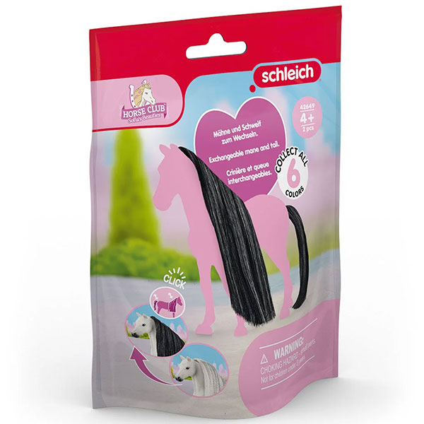 Schleich Dodatak za konje - crna griva 42649 - ODDO igračke