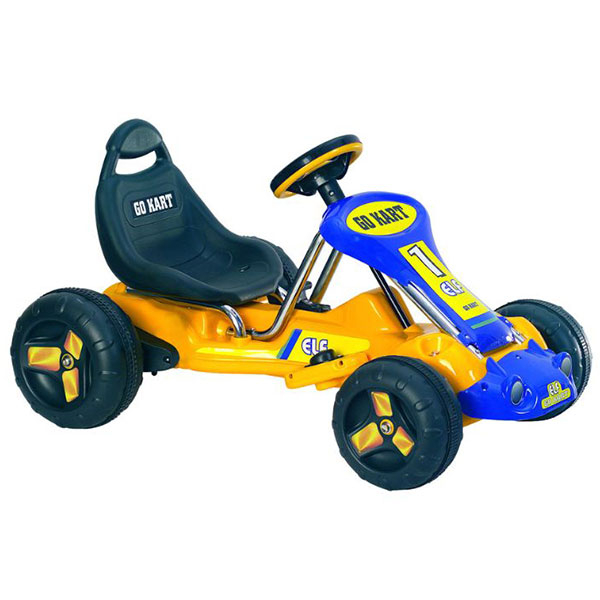 Karting žuti 6V7AH x 1+1motor R/C PB9788 11/9788-3 - ODDO igračke