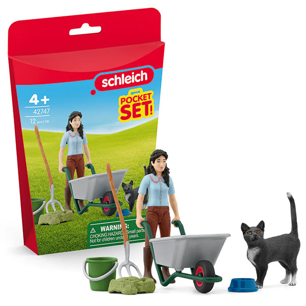 Schleich Set za čišćenje staje 42747 - ODDO igračke