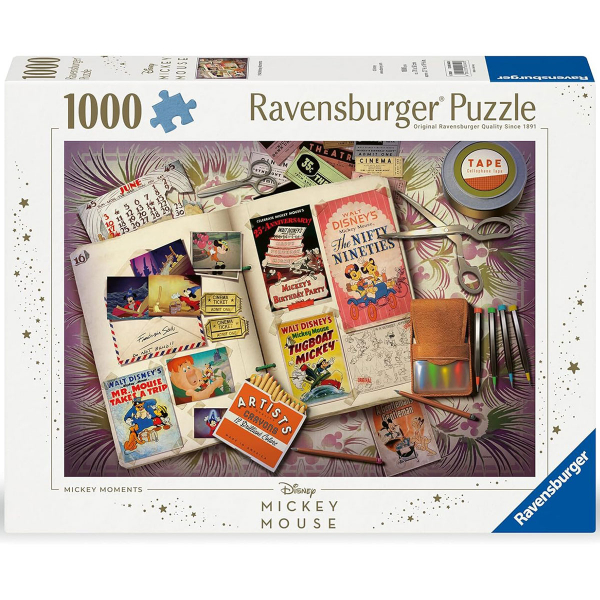 Ravensburger puzzle (slagalice) - 1000pcs Mikijeva kolekcionarska edicija – 1940 RA12000840 - ODDO igračke
