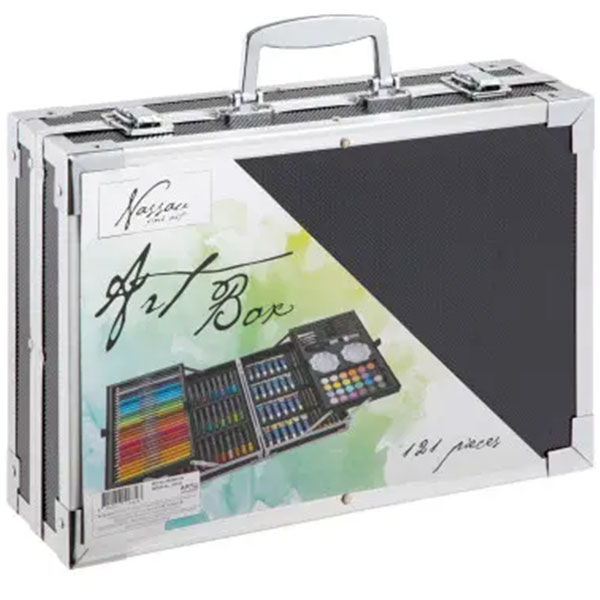 Art Set 121pcs Metal Box 34x23cm AR0945/GE - ODDO igračke