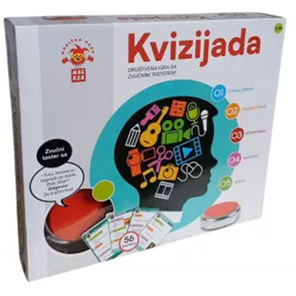 Drustvena igra SR Kvizijada 2 u 1 55792 - ODDO igračke