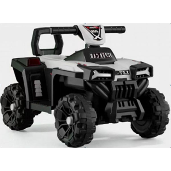 Motor na akumulator mini quad 6v Beli 028264B - ODDO igračke