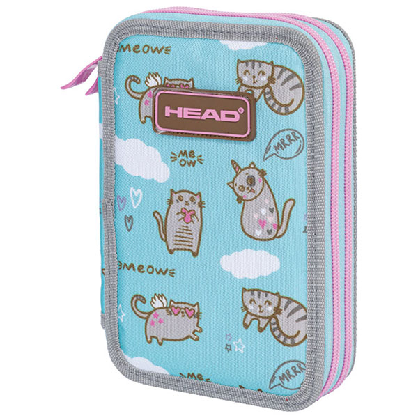 Pernica prazna 2zipa AC2 Meow 24.Head tirkizna 503024019 - ODDO igračke
