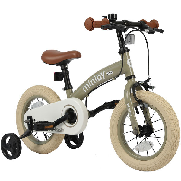 Bicikl za decu Miniby 12inča tamno siva Qplay 41312186 - ODDO igračke