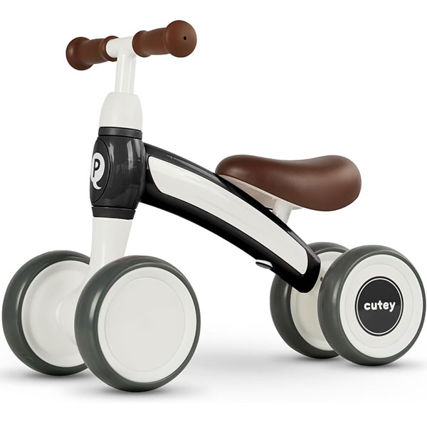 Balans Bicikl bez pedala Sweetie tamno sivi Qplay 41312476 - ODDO igračke
