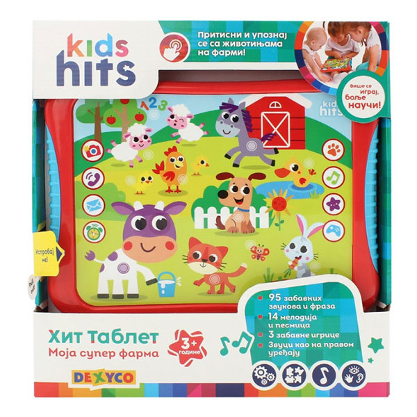 Kids Hits Hit Pad My Super Farm KH1004 - ODDO igračke