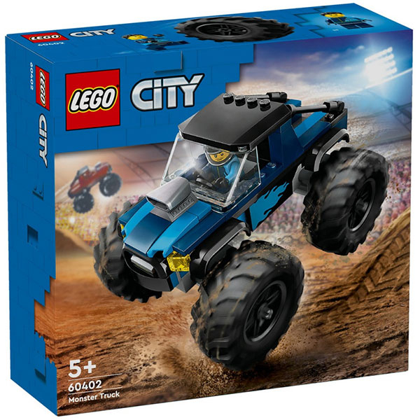 Lego City Great Vehicles Blue Monster Truck LE60402 - ODDO igračke