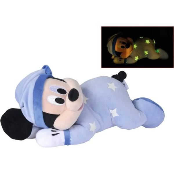Disney - Mickey Mouse pliš 30cm - Glow in the Dark 6315870350 - ODDO igračke
