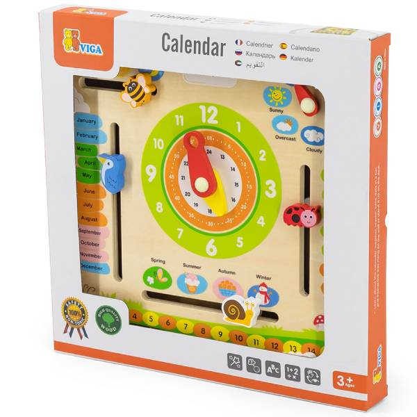 Viga edukativni kalendar 1041882 - ODDO igračke