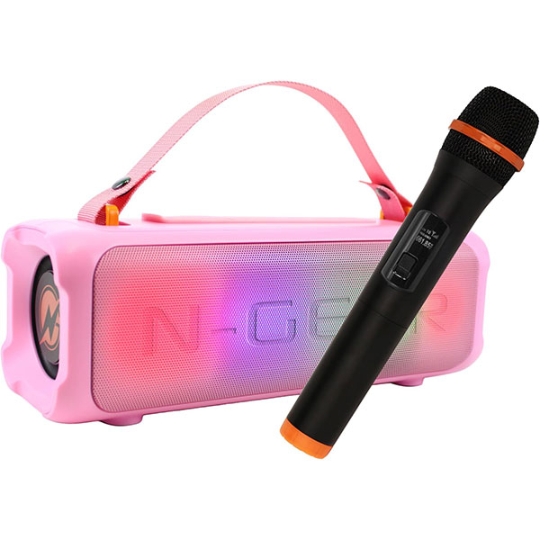 Zvučnik i mikrofon 703 pink Blazooka N-Gear NG23150 - ODDO igračke