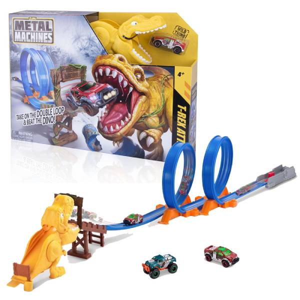 ZURU Metal Machines Auto staza dino T-rex 1037195 - ODDO igračke