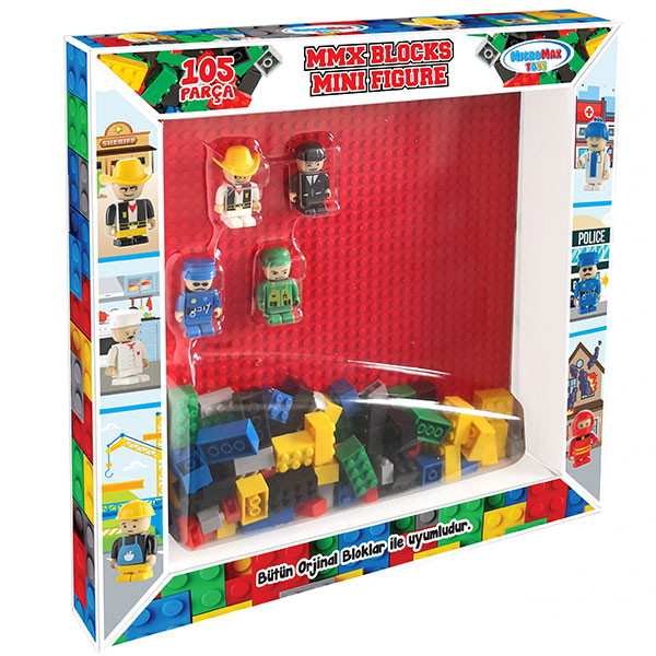 Kocke set 150 delova sa mini figurama 020038 - ODDO igračke