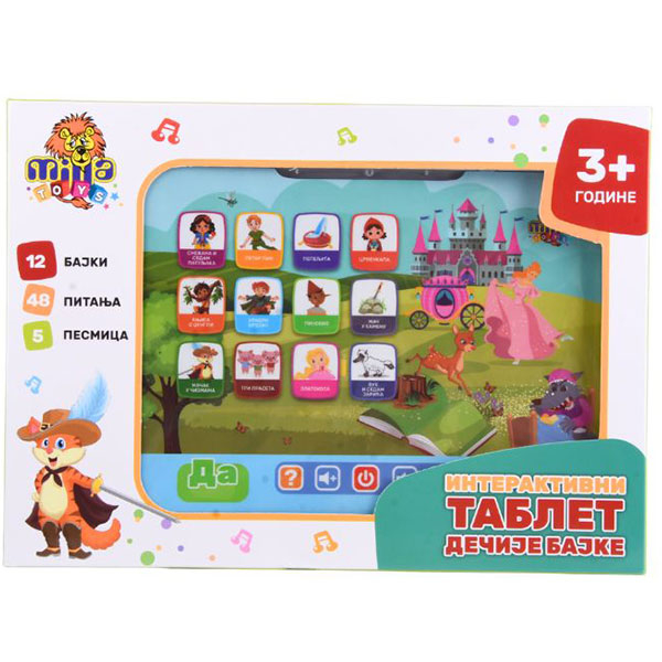 Dečiji Interaktivni tablet bajke 11/71810 - ODDO igračke